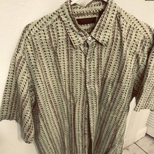 Mens Designer Tori Richard Aloha Shirt XL